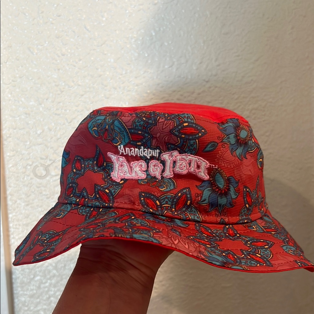 Yak & Yeti Red Bucket Hat